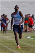 4th February 2012, Hoerskool Bergvlam Friendly Athletics meeting, Hoerskool Bergvlam vriendelike Atletiekbyeenkoms, andrew schoeman, boys u14 100m, seuns u14 100m