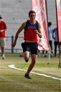 4th February 2012, Hoerskool Bergvlam Friendly Athletics meeting, Hoerskool Bergvlam vriendelike Atletiekbyeenkoms, andrew schoeman, boys u17 100m, seuns u17 100m