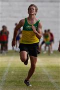 4th February 2012, Hoerskool Bergvlam Friendly Athletics meeting, Hoerskool Bergvlam vriendelike Atletiekbyeenkoms, andrew schoeman, boys u17 100m, seuns u17 100m