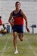 4th February 2012, Hoerskool Bergvlam Friendly Athletics meeting, Hoerskool Bergvlam vriendelike Atletiekbyeenkoms, andrew schoeman, boys u19 100m, seuns u19 100m