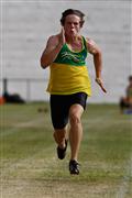 4th February 2012, Hoerskool Bergvlam Friendly Athletics meeting, Hoerskool Bergvlam vriendelike Atletiekbyeenkoms, andrew schoeman, boys u19 100m, seuns u19 100m