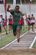 4th February 2012, Hoerskool Bergvlam Friendly Athletics meeting, Hoerskool Bergvlam vriendelike Atletiekbyeenkoms, andrew schoeman, girls u19 long jump, meisies u19 verspring