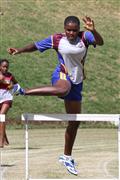 4th February 2012, Hoerskool Bergvlam Friendly Athletics meeting, Hoerskool Bergvlam vriendelike Atletiekbyeenkoms, andrew schoeman, girls u16 400m hurdles, meisies 400m hekkies