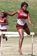 4th February 2012, Hoerskool Bergvlam Friendly Athletics meeting, Hoerskool Bergvlam vriendelike Atletiekbyeenkoms, andrew schoeman, girls u16 400m hurdles, meisies 400m hekkies