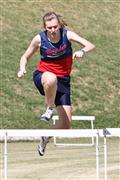 4th February 2012, Hoerskool Bergvlam Friendly Athletics meeting, Hoerskool Bergvlam vriendelike Atletiekbyeenkoms, andrew schoeman, dogters u17 400m hekkies, girls u17 400m hurdles