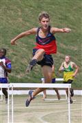 4th February 2012, Hoerskool Bergvlam Friendly Athletics meeting, Hoerskool Bergvlam vriendelike Atletiekbyeenkoms, andrew schoeman, boys u16 400m hurdles, seunsu16 400m hekkies