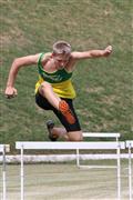 4th February 2012, Hoerskool Bergvlam Friendly Athletics meeting, Hoerskool Bergvlam vriendelike Atletiekbyeenkoms, andrew schoeman, boys u16 400m hurdles, seunsu16 400m hekkies