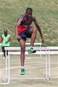 4th February 2012, Hoerskool Bergvlam Friendly Athletics meeting, Hoerskool Bergvlam vriendelike Atletiekbyeenkoms, andrew schoeman, boys u17 400m hurdles, seunsu17 400m hekkies