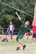 4th February 2012, Hoerskool Bergvlam Friendly Athletics meeting, Hoerskool Bergvlam vriendelike Atletiekbyeenkoms, andrew schoeman, boys u14 javelin, seuns u14 spiesgooi