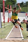 4th February 2012, Hoerskool Bergvlam Friendly Athletics meeting, Hoerskool Bergvlam vriendelike Atletiekbyeenkoms, andrew schoeman, boys u19 long jump, seuns u19 verspring