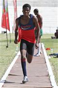 4th February 2012, Hoerskool Bergvlam Friendly Athletics meeting, Hoerskool Bergvlam vriendelike Atletiekbyeenkoms, andrew schoeman, boys u19 long jump, seuns u19 verspring