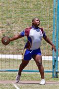 4th February 2012, Hoerskool Bergvlam Friendly Athletics meeting, Hoerskool Bergvlam vriendelike Atletiekbyeenkoms, andrew schoeman, boys u19 discus, seuns u19 diskus