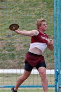 4th February 2012, Hoerskool Bergvlam Friendly Athletics meeting, Hoerskool Bergvlam vriendelike Atletiekbyeenkoms, andrew schoeman, boys u19 discus, seuns u19 diskus