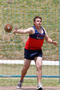 4th February 2012, Hoerskool Bergvlam Friendly Athletics meeting, Hoerskool Bergvlam vriendelike Atletiekbyeenkoms, andrew schoeman, boys u19 discus, seuns u19 diskus