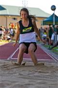 2012, 28 January, Athletics, Hoerskool Nelspruit Athletics, Hoerskool Nelspruit Tuisbyeenkoms, dogters 19 verspring, girls under 19 long jump