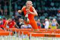 100m hurdles, 18 February 2012, Athletics, Hoerskool Rob Ferreira, Hoerskool Rob Ferreira Interhoer atletiekbyeenkoms, Interhigh, Interhoer, atletiekbyeenkoms, girls, under 16