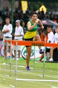 100m hurdles, 18 February 2012, Athletics, Hoerskool Rob Ferreira, Hoerskool Rob Ferreira Interhoer atletiekbyeenkoms, Interhigh, Interhoer, atletiekbyeenkoms, girls, under 19