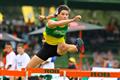100m hurdles, 18 February 2012, Athletics, Hoerskool Rob Ferreira, Hoerskool Rob Ferreira Interhoer atletiekbyeenkoms, Interhigh, Interhoer, atletiekbyeenkoms, girls, under 19