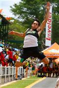 18 February 2012, Athletics, Hoerskool Rob Ferreira, Hoerskool Rob Ferreira Interhoer atletiekbyeenkoms, Interhigh, Interhoer, atletiekbyeenkoms, boys, triple jump, under 19