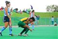 Argentina, Astro, Bloemfontein, Frikkie Kapp, Las Leonas, Noel Barrionuevo, Proteas, South Africa, Sulette Damons, UFS, hockey, injury, international, ouch, sport, test, women, women hockey, women sport