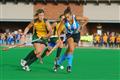 Argentina, Astro, Bloemfontein, Frikkie Kapp, Josefina Sruoga 30, Las Leonas, Proteas, South Africa, Tarryn Bright, UFS, hockey, international, sport, test, women, women hockey, women sport