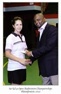 Awards, SA U19 Badminton Championships