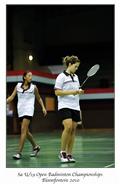 Doubles, ladies, ladies doubles, semi finals, SA U19 Open Badminton Championships