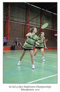 Doubles, ladies, ladies doubles, semi finals, SA U19 Open Badminton Championships
