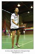 Doubles, ladies, ladies doubles, semi finals, SA U19 Open Badminton Championships