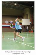 Doubles, ladies, ladies doubles, semi finals, SA U19 Open Badminton Championships