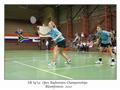 Doubles, ladies, ladies doubles, semi finals, SA U19 Open Badminton Championships