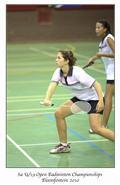 Doubles, ladies, ladies doubles, semi finals, SA U19 Open Badminton Championships