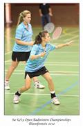 Doubles, ladies, ladies doubles, semi finals, SA U19 Open Badminton Championships