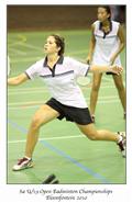 Doubles, ladies, ladies doubles, semi finals, SA U19 Open Badminton Championships