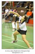 Doubles, ladies, ladies doubles, semi finals, SA U19 Open Badminton Championships