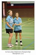 Doubles, ladies, ladies doubles, semi finals, SA U19 Open Badminton Championships