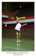 Easterns, Kerr cup, SA U19 Badminton, ladies